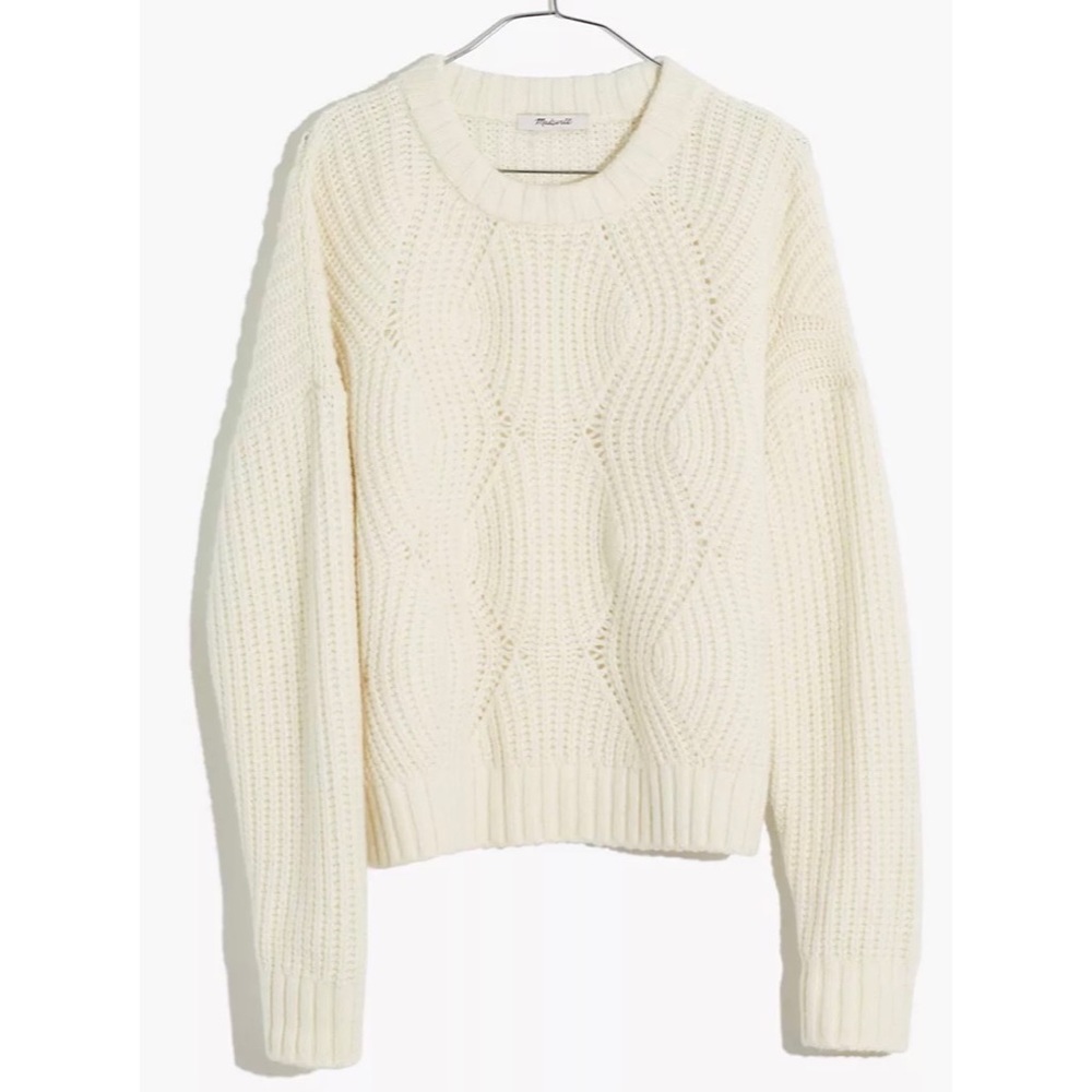Madewell Everett Rib-Play Pullover Sweater XXS